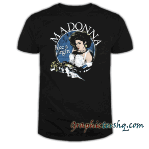 Madonna-Like A Virgin tee shirt
