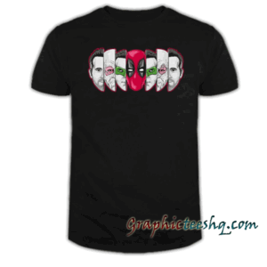 Mercenary Faces tee shirt