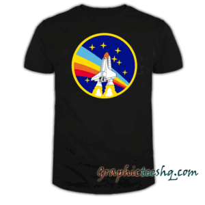 Nasa Rocket Logo tee shirt