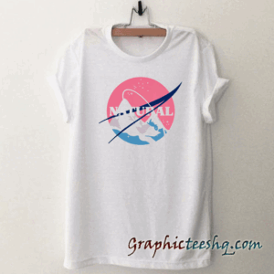 Natural-NASA tee shirt