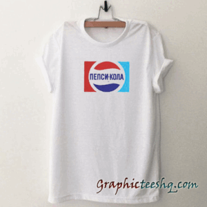 Pepsi Cola Logo Vogue tee shirt