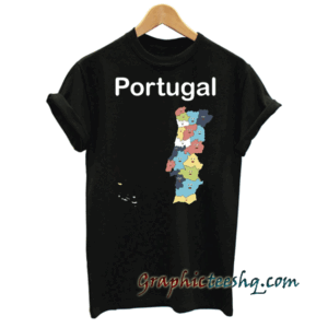 Portugal Geography tee shirt
