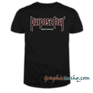 Purpose Tour Merchandise tee shirt