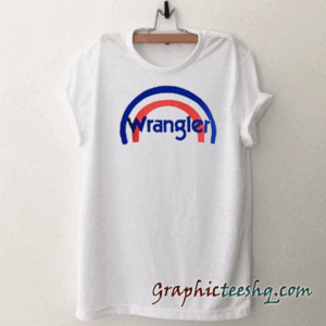 Rainbow Wrangler tee shirt