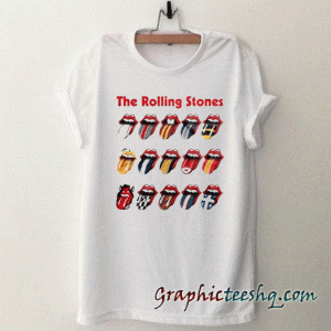 Rolling Stones Stadium Tongue Tour tee shirt