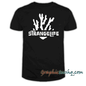 Strange Life-Coral logo tee shirt