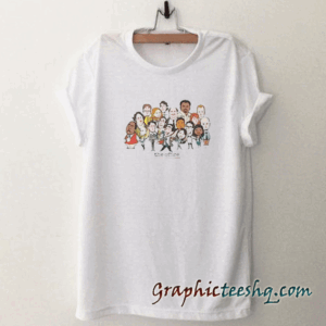 The Office Cast Cartoon Funny tee shirt