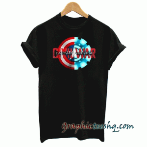 Captain america civil war tee shirt