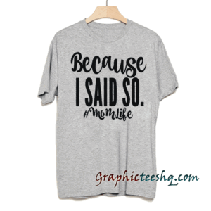 Momlife inspired tee shirt
