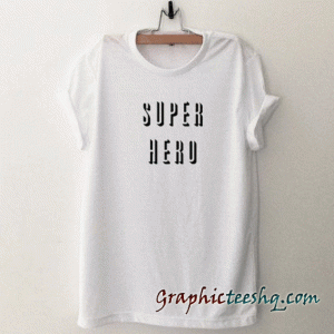 Super hero tee shirt