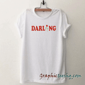 Darling Flower tee shirt
