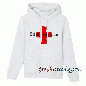 Ed Sheeran Red Cross Hoodie