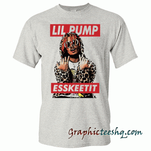 Lil Pump D-Rose Singer Esskeetit Funny Novelty tee shirt