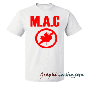 Millennials against Canada tee shirt