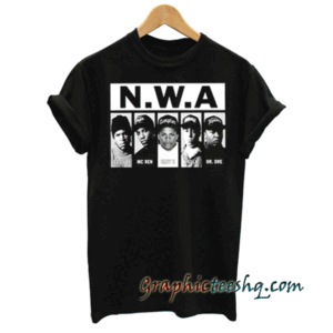 NWA Lace Up tee shirt