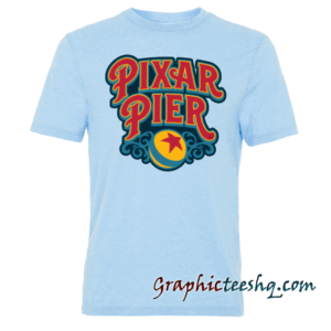 Pixar Pier-Primary tee shirt