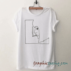 Smoking Girl tee shirt