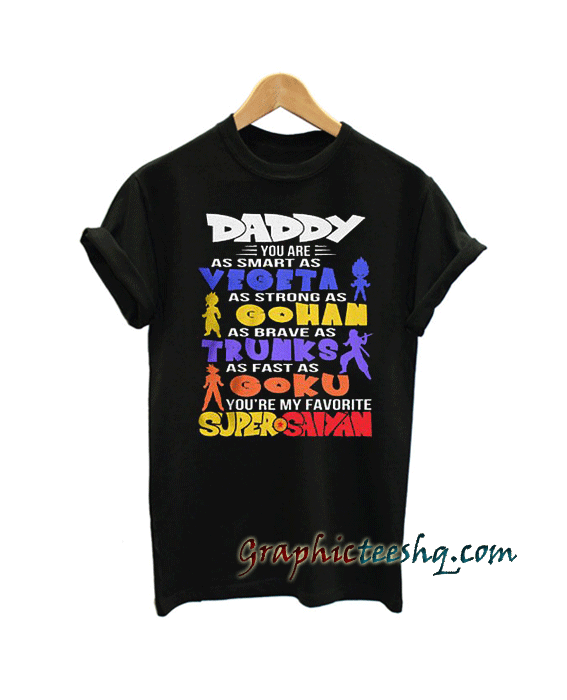 dragon ball z dad shirt