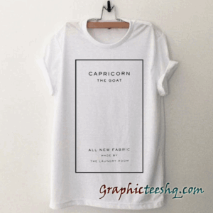 Zodiac Capricorn The Goat tee shirt