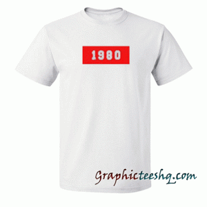 1980 tee shirt