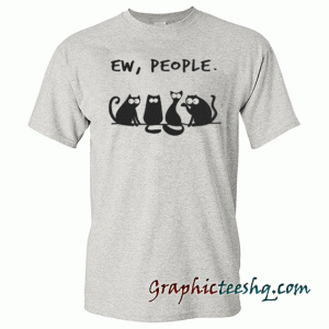 Cat Ew People tee shirt