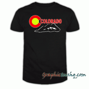 Colorado Retro Travel tee shirt