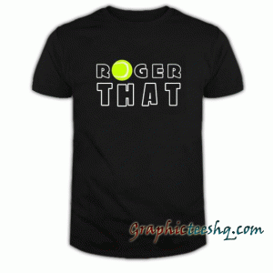 I Love Tennis Roger tee shirt