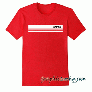 Stripe 1971 tee shirt