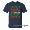 You Done Messed Up Aaron Ugly Christmas-Funny Meme Novelty Gift tee shirt