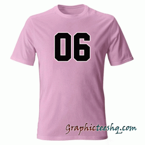 06 font tee shirt