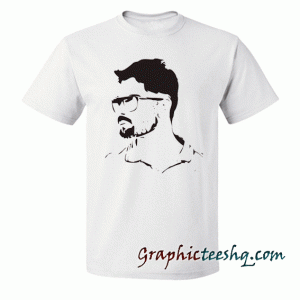 Abstract Virat Kohli Half Sleeve tee shirt