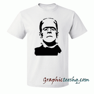 Frankenstein silhouette tee shirt
