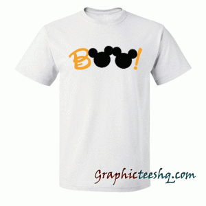 Halloween Mickey Mouse Boo tee shirt