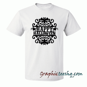 Happy Halloween tee shirt