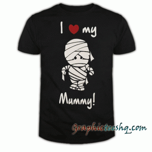 I Love My Mummy Halloween Bodysuit or Toddler tee shirt