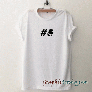 Karl Lagerfeld Hashtag tee shirt