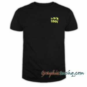 LIVINCOOL BLACK tee shirt