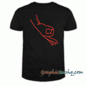 Made You Look-Funny Boys Hand Circle Game tee shirt