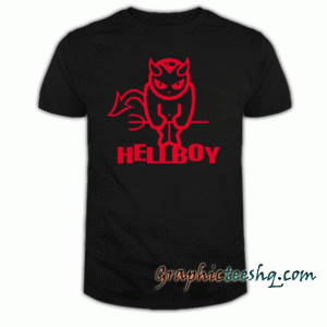 Mens hellboy short sleeve tee shirt