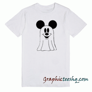 Mickey Mouse Halloween Ghost tee shirt