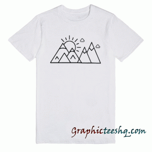 Mountain tee shirt