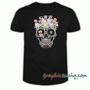 Pit Bull Skull tee shirt