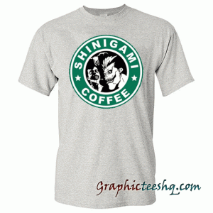 Shinigami coffee-starbucks coffee tee shirt