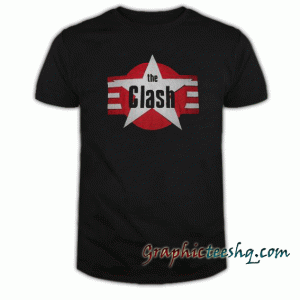 The Clash Star And Stripes Magnet tee shirt