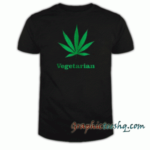 Vegetarian Weed tee shirt