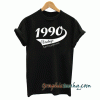 27th Birthday gift for woman or man 1990 tee shirt