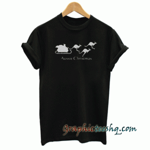 Aussie Christmas tee shirt