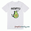 Avocado Cat-Cute Cat Face tee shirt