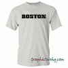 Boston tee shirt