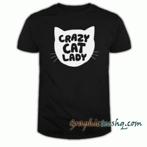 CRAZY CAT LADY tee shirt